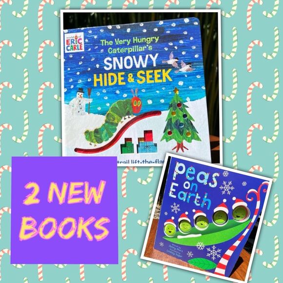 Other - Bundle of two children’s board books ☃️ new ☃️ winter ☃️ holiday ☃️ Eric…